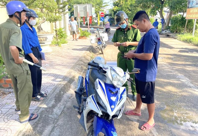 Mỹ Hội Đông giảm 45 vụ Trật tự an toàn giao thông